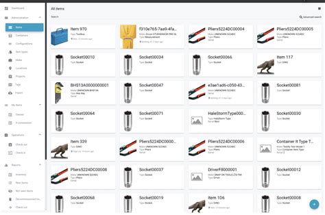 tooling inventory management systems